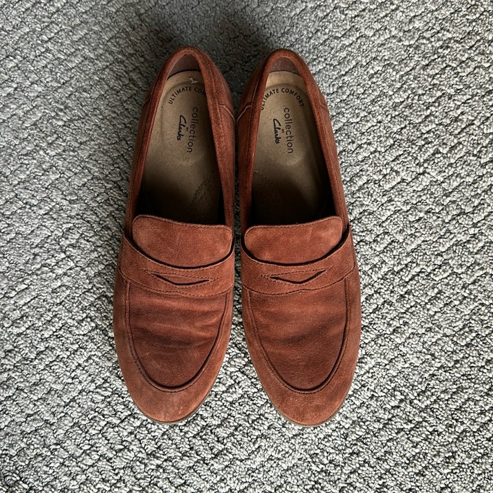 Clarks Suede Loafer